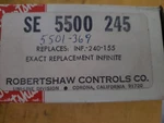 Robertshaw Infinite Switch 5500-245 (replaces 5501-369 5303912569) (box Nnnn). Fixed Price $29.70.