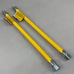 Brasscraft (2 Pack) Coated Gas Appliance Connector 3/4"FIP 7/8"ODX24" CSSB21-24. Fixed Price $24.64.