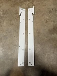 Oem Ge Single Oven Vertical Trim Set (2) White WB07T10041 WB07T10040. Fixed Price $74.99.