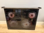 Stove Range Main Glass Top Black Part# WB62T10441. Fixed Price $107.99.