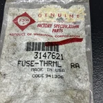 Fsp/whirlpool Part# 3147621 Oven Thermal Fuse (G2B). Fixed Price $10.00.