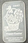 Vintage 1987 Happy Easter Art Bar - National 2700. Fixed Price $100.00.