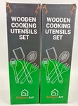 Scissor Art Wooden Cooking UTENSIL-6 Pack Natural Kitchen Tools- Set Of 2. Fixed Price $38.24.