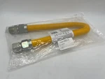 Flextron FTGC-YC34-24P Inch Flexible Epoxy Coated High Btu Gas Line Connector. Fixed Price $16.99.