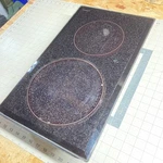 Amana Oem Downdraft Cooktop Radiant Burner Cartridge Glass ACT111E - Tested. Fixed Price $399.95.