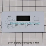 Frigidaire Range/stove/oven Overlay 316220728. Fixed Price $31.25.