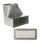 UXN70 20.5"X 12.6" Oem Range Hood Recirculation Kit For Custom Insert, Silver. Fixed Price $55.00.