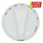 WB03K10036 Thermostat Stove Knob White Replacement Part & Hotpoint Range Oven. Fixed Price $9.95.