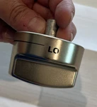 Wolf Stainless Steel Knob Off/high Kip 7Z63 New. Fixed Price $40.00.