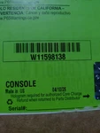 New Oem Whirlpool Wall Oven Control Panel W11598138 Box User Interface. Fixed Price $225.00.