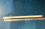 Ge Double Oven Door Handle - White With Screw & Bracket Part # WB15T10111. Fixed Price $29.57.