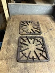 Antique Weir Stove Glenwood Gas Top Rack No 95 Burner Grates Set Parts Usa. Fixed Price $199.99.
