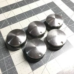 Viking Oem Genuine Stainless Steel (set Of 5) Black Knob PB010200 DGCU1655BSB. Fixed Price $95.95.