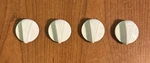 Oem Genuine Range Oven Surface Burner Knob Set Of 4, WB03K10099, WB03K10034. Fixed Price $18.79.