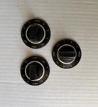 (3) Range Oven Control Knob AO1273 WB03K5069. Fixed Price $55.99.