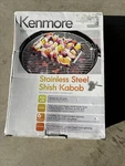 Kenmore Stainless Steel Shish Kabob Grill Rack. Fixed Price $26.69.