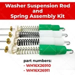 New Genuine Oem WH16X26911 WH16X26910 Set Of 4 Washer Susp Rod&spring Kit. Fixed Price $58.90.
