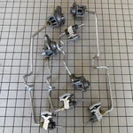 Jenn-air Cooktop Valves/orf 74009553 WP7527P003-60 WP7527P004-60 WP7527P002-60. Fixed Price $56.20.