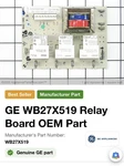 WB27X519 Oven Relay Board Ge Appliance Oem In Box Reg 259. Fixed Price $149.00.