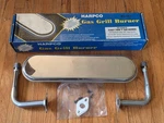 Nib Sunbeam Gas Grill 15 1/4 X 4" Stainless Steel Twin Oval Burner Kit By Harpco. Fixed Price $35.00.