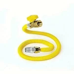Brasscraft CSSD4K-24 Gas Appliance Connector 1/2"OD (3/8"ID) X 24" & Ball Valve. Fixed Price $19.91.