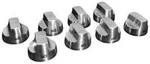 Whirlpool W10231704 - Stainless Steel Knob Kit 8 Pack. Fixed Price $114.30.