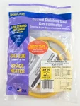 Brasscraft Coated Stainless Steel Gas Connector CSSL45E-48 3/8'' Od X 48'' 1/2'. Fixed Price $19.97.