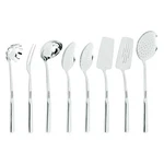 Viking Kitchen Utensils Set, 8 Piece Stainless Steel Cooking. Fixed Price $150.49.