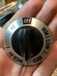 Vintage Stove Burner Range Control Knob 277C399P00. Fixed Price $29.99.