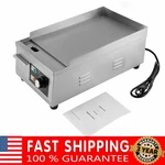 Electric Griddle Flat Grill 1300W 15.75" Hot Plate Bbq Countertop Commercial. Fixed Price $104.79.