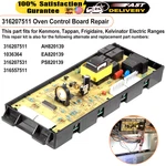 316207511 Control Board Parts W/ Timer Display For Frigidaire Kenmore Ovens. Fixed Price $199.49.