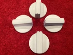 Jenn-air Whirlpool (W10255423 W10255424 W10255425) White Range Control Knob. Fixed Price $29.99.