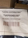 PB040190 Viking Range/griddle Orifice Fitting. Fixed Price $50.00.