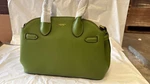 Coach Empire Carryall Bag 26 CU066 Green Outlet New Leather. Fixed Price $149.99.