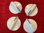 Amana Range Stove Ovenburner Selector Knob, White Kip 5B80 Set Of 4. Fixed Price $29.99.