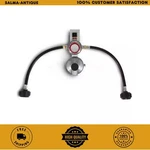 2-STAGE Auto Changeover Lp Propane Gas Regulator With Two 12 Inch Pigtails. Fixed Price $37.99.