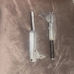 JKP48WF1WW Oven Door Hinge Set Of WB10T10024, WB10T10023 Used Tested Good. Fixed Price $39.99.
