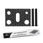 Stove Burner Cover With 2 Pcs Gap Liners - For Samsung Gas 5 Burn.... Fixed Price $31.45.