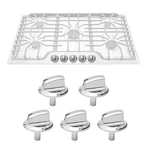 Upgraded 5304525746 Gas Cooktop Burner Knobs Compatible With Fridgidaire .... Fixed Price $38.43.