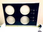 Ge Gas Cooktop Stove Model JGP930SEA1SS Glass Surface. Fixed Price $159.00.
