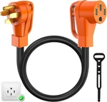 Extension Cord Rv & Ev Amp 3 Feet: Ul Certified Nema 14-50P To 14-50R Pr.... Fixed Price $63.99.