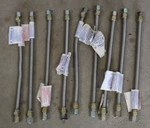(9) Dormont 30 Series 1650N 7/8"OD X 1/2" Id Gas Appliance Connector Hose 18". Fixed Price $99.95.