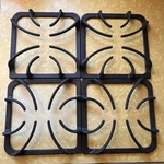 Set Of Electrolux Frigidaire Range Surface Burner Grate 316202405. Fixed Price $74.99.