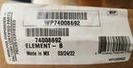 Oem Whirlpool Maytag Amana Jenn-air WP74008692 Oven Broil Element Location B1F. Fixed Price $59.95.