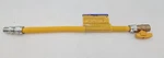 Brasscraft Gas Appliance Connector Yellow 1/2" Mip X Fip 18" CSSC4K-18. Fixed Price $17.00.