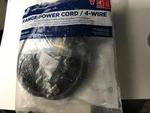 Universal Range Power Cord WX09X10037 4-WIRE, Feet Long New In Pkg. Fixed Price $14.00.