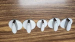 Maytag Range Knob Set Of 5. 74008946 , 74008949 1 Bisque/silver. Fixed Price $20.00.