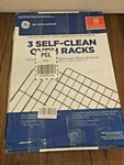 3-PACK JXRACK3E 24" 17" Oven Racks For 30" Electric Ranges. Fixed Price $24.95.