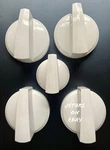 (5) Stove Range Set 191D6961 1J13 191D6962 KIP1J14 White. Fixed Price $49.99.