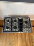 Jenn-air Gas Downdraft Cooktop Burner Stainless JGD3536BS Works Great. Fixed Price $999.99.
